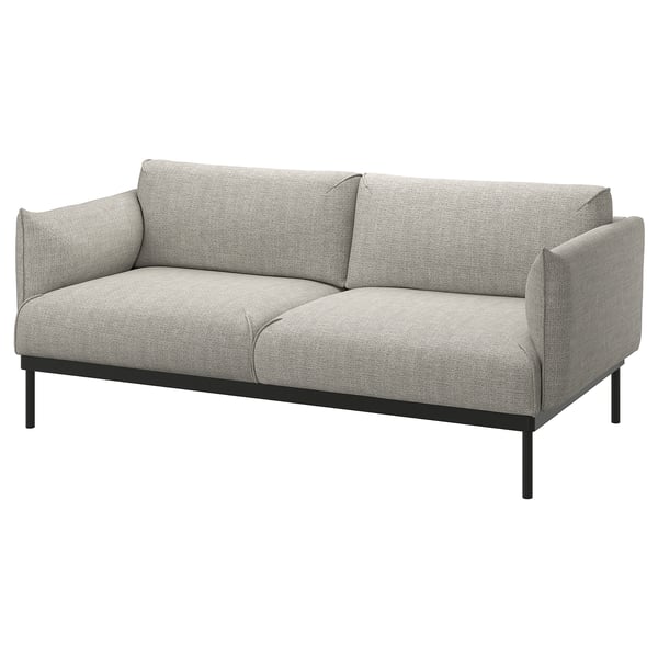 ÄPPLARYD 2-seat sofa, Lejde light grey, 199x82x93 cm