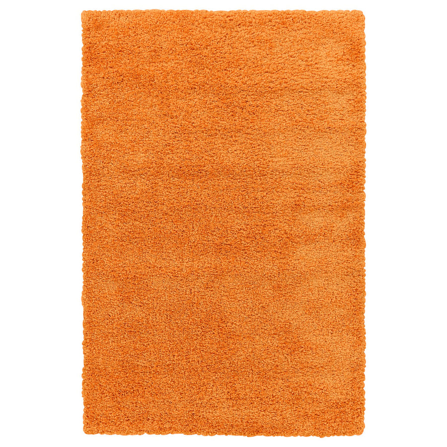 ÄRENDE rug, high pile, orange, 30 mmx160 cm