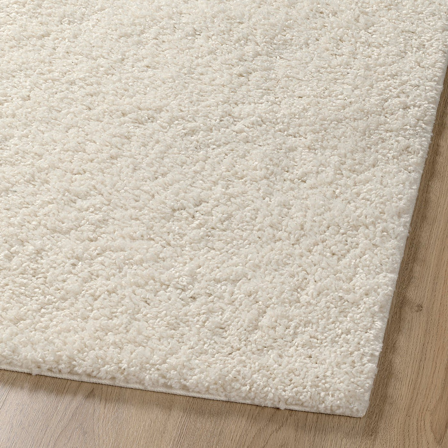 ÄRENDE rug, high pile, off-white, 160x230 cm