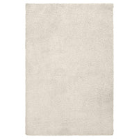 ÄRENDE rug, high pile, off-white, 120x180 cm