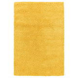 ÄRENDE rug, high pile, yellow, 120x180 cm