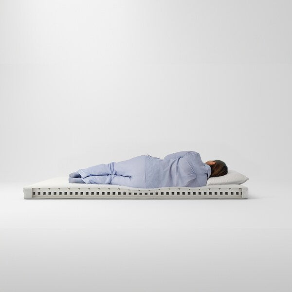 ÅFJÄLL foam mattress, medium firm/white, 90x200 cm