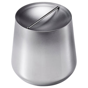 AFTONHAJ jar with lid, stainless steel, 1.5 l