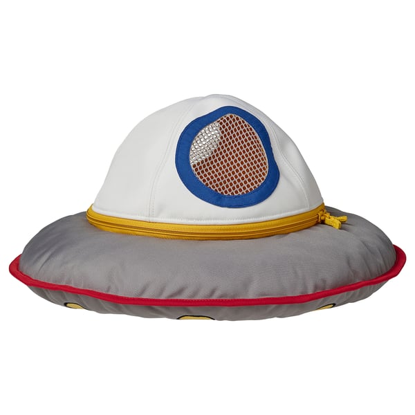 AFTONSPARV soft toy, spaceship/multicolour
