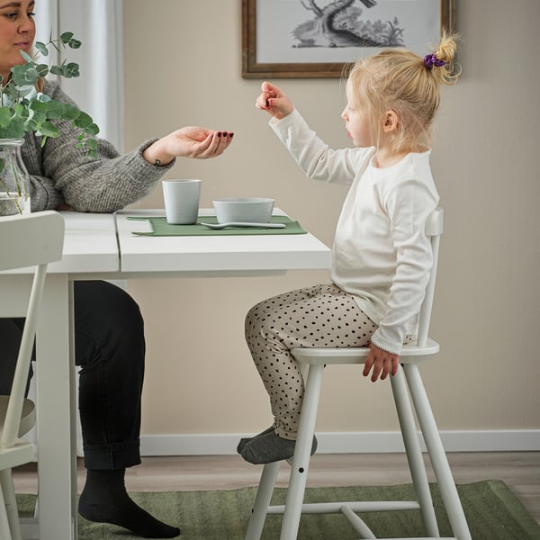 AGAM junior chair, white, 28x79x43 cm