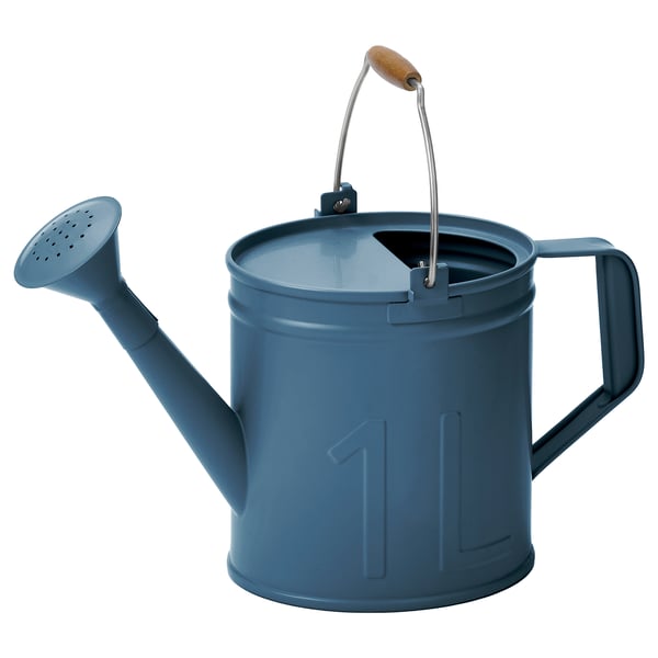 ÅKERBÄR watering can, in/outdoor dark blue