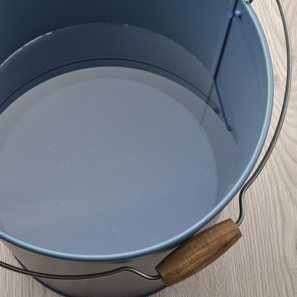 ÅKERBÄR bucket/plant pot, in/outdoor dark blue, 10 l