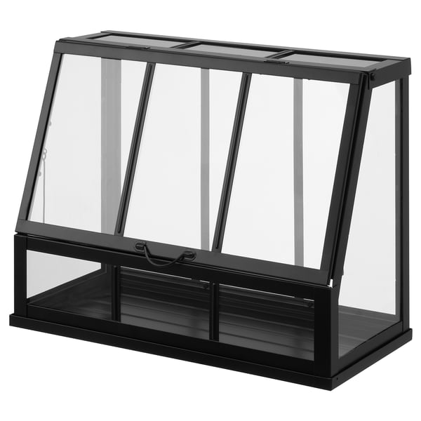 ÅKERBÄR greenhouse, in/outdoor/anthracite, 45 cm