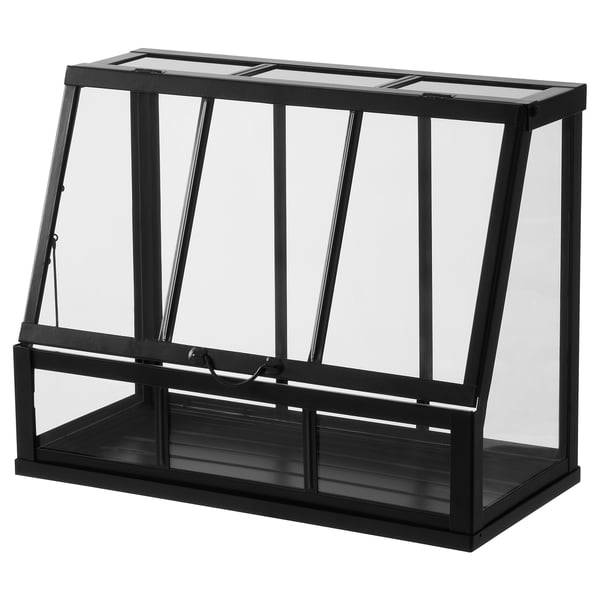 ÅKERBÄR greenhouse, in/outdoor/anthracite, 45 cm