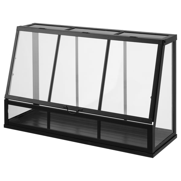 ÅKERBÄR greenhouse, in/outdoor/anthracite, 65 cm