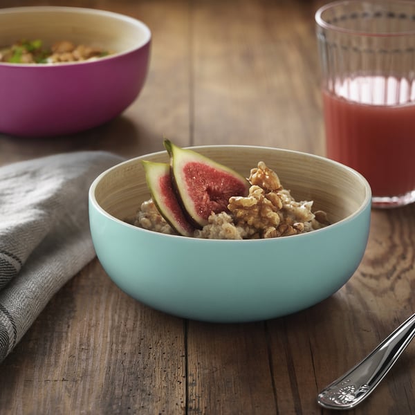 ÅKERHALLON serving bowl, set of 2, bamboo