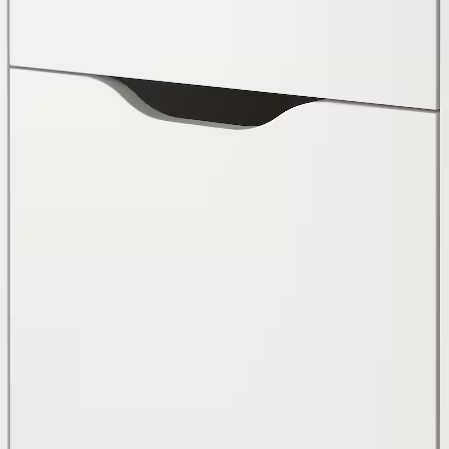 ALEX drawer unit, white, 36x50 cm