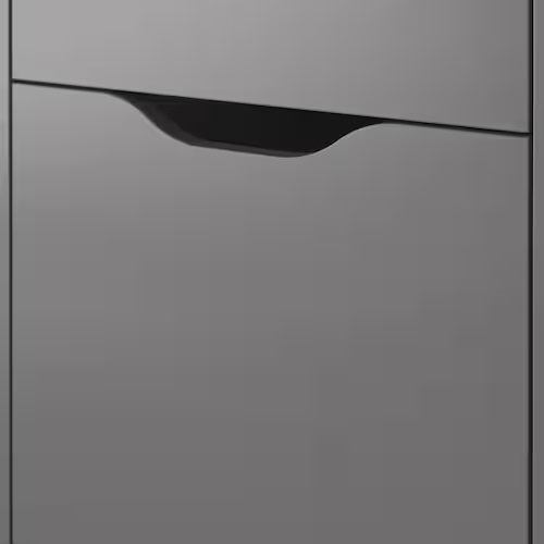 ALEX drawer unit, dark grey, 36x50 cm