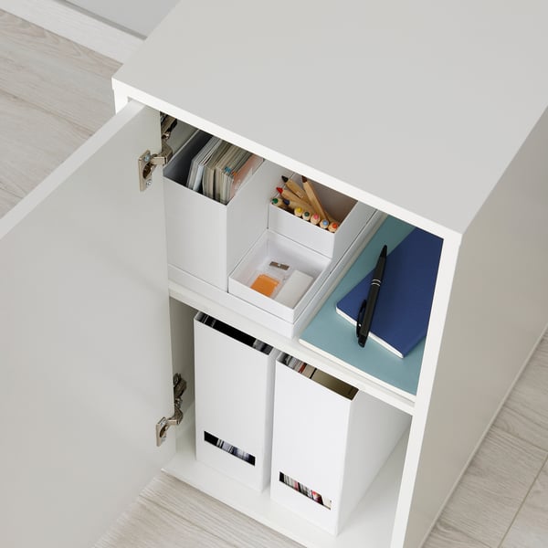 ALEX storage unit, white, 36x70 cm