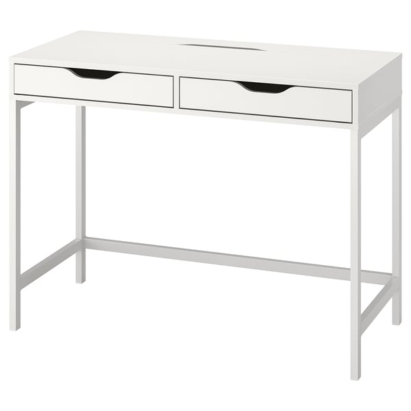 ALEX desk, white, 100x48 cm