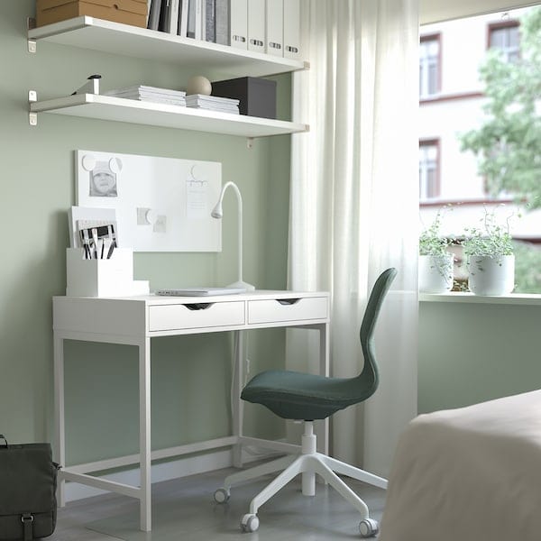 Ikea ALEX - Desk, white, 100x48 cm