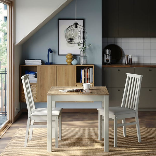ÅLHULT chair, beige/Kabusa light beige, 45x94x54 cm
