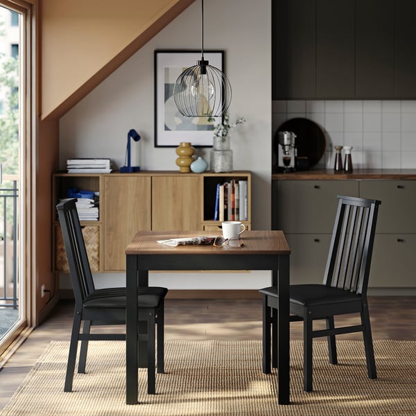ÅLHULT chair, black/Bomstad black, 45x94x54 cm