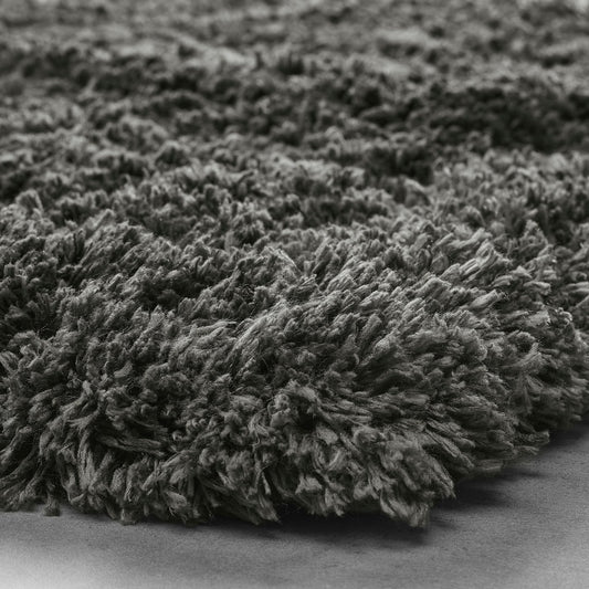 ALMTJÄRN bath mat, dark grey, 60x90 cm