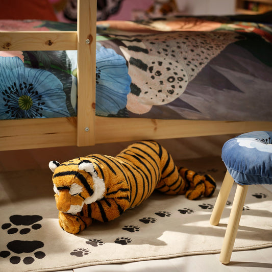 ALPTALL soft toy, Bengal tiger/striped light orange, 60 cm