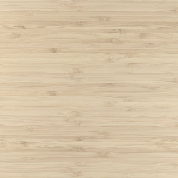 ÅLSKEN countertop, light bamboo/veneer, 162x49 cm