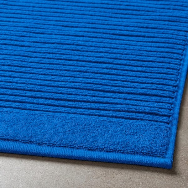 Ikea ALSTERN - Bath mat, bright blue, 50x80 cm