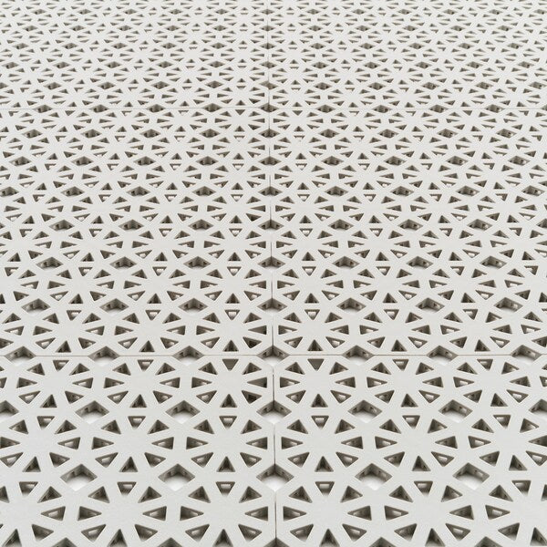 ALTAPPEN floor decking, outdoor, light grey, 0.81 m²