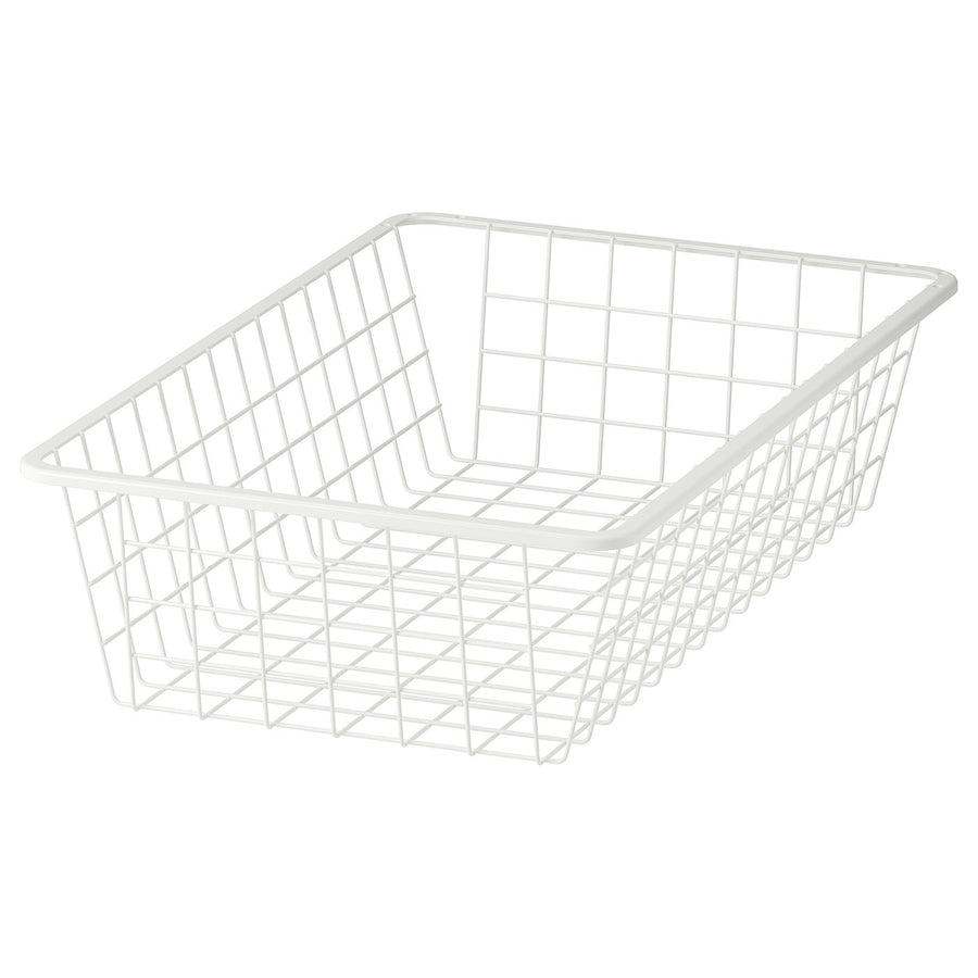 ALTARLIDEN wire basket, white, 40x62 cm