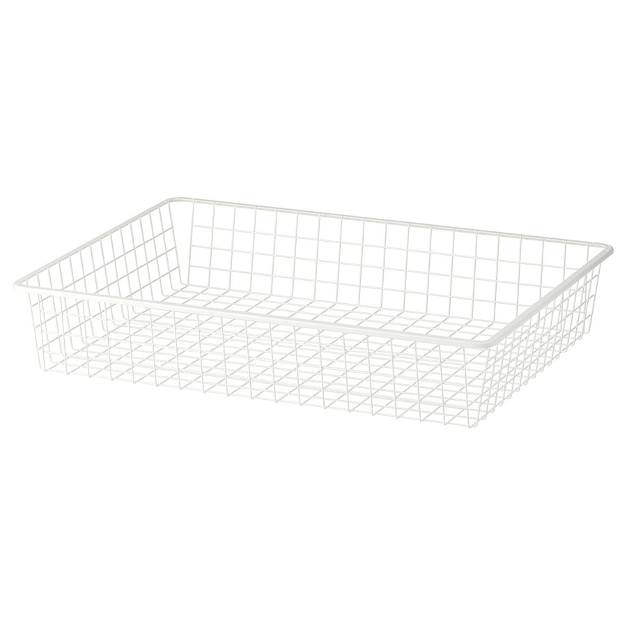 ALTARLIDEN wire basket, white, 80x62 cm