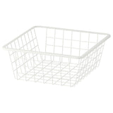 ALTARLIDEN wire basket, white, 40x42 cm