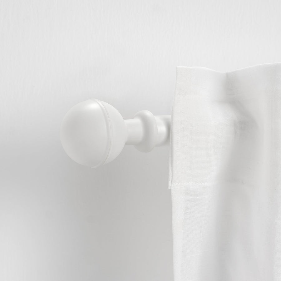 ALVARSTÅNDS finials, 1 pair, white, 5.4 cm