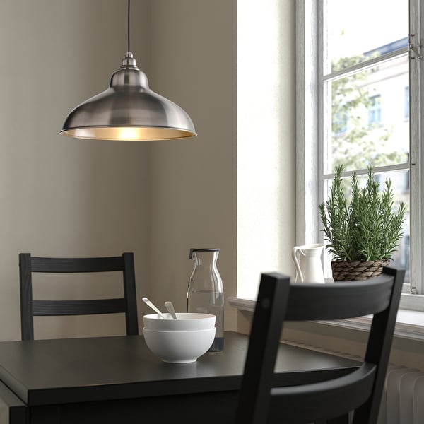 ANKARSPEL pendant lamp, pewter effect, 38 cm