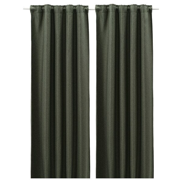 Ikea ANNAKAJSA - Semi-transparent awning, 2 sheets, dark green,145x300 cm