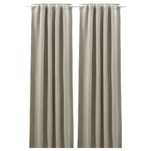 Ikea ANNAKAJSA - semi-transparent awning, 2 sheets, light grey,145x300 cm