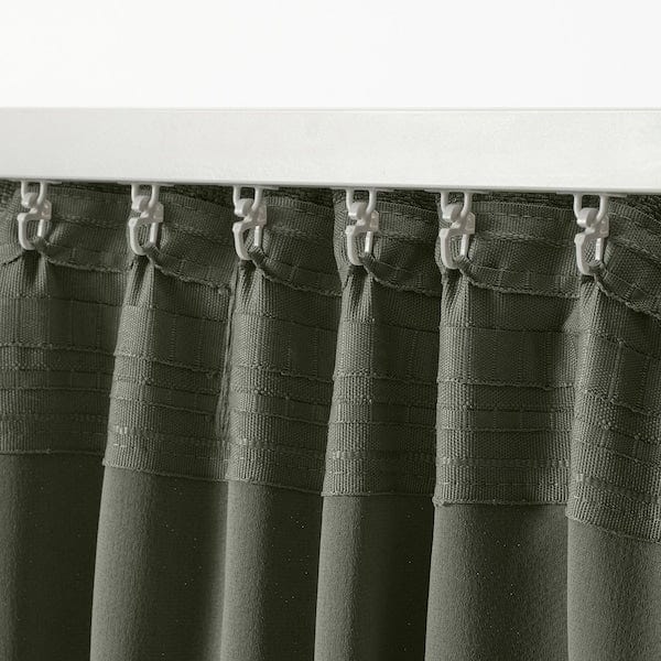 Ikea ANNAKAJSA - Semi-transparent awning, 2 sheets, dark green,145x300 cm