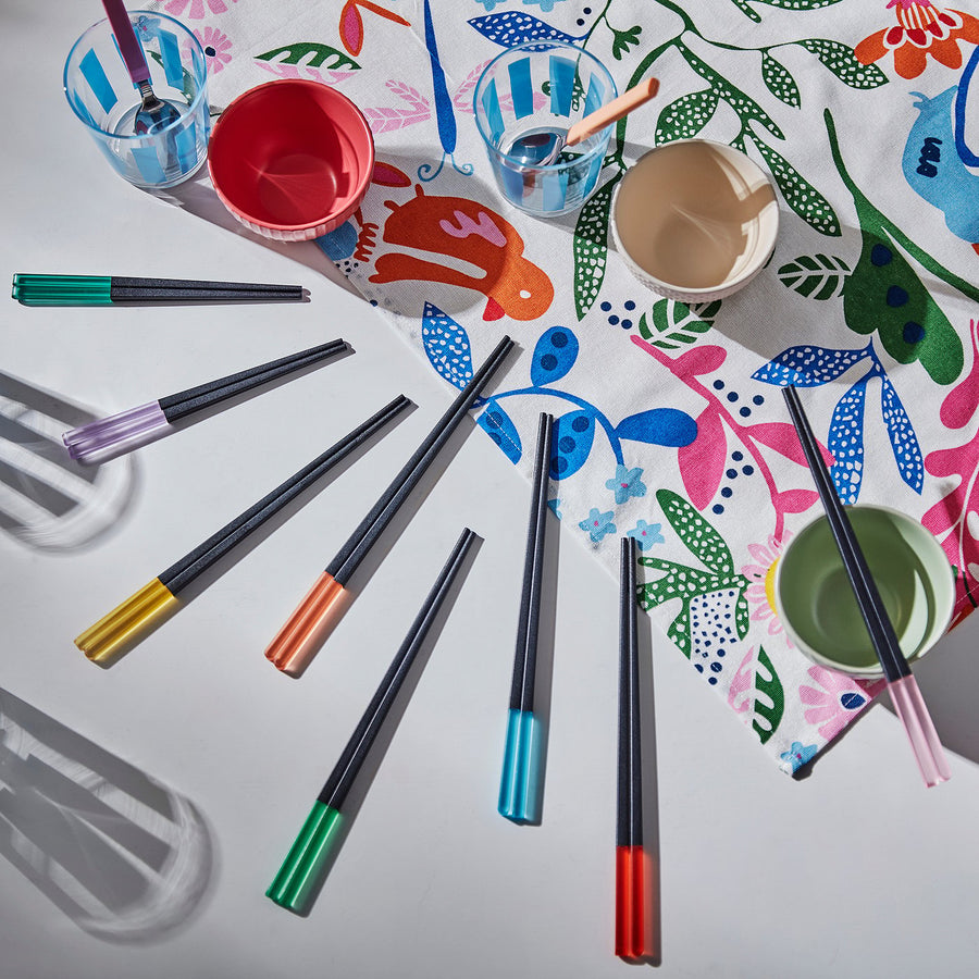 ÅRFENHAJ chopsticks 8 pairs, multicolour