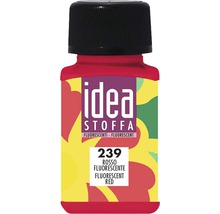 Fabric Paint 60ML Fluorescent Red