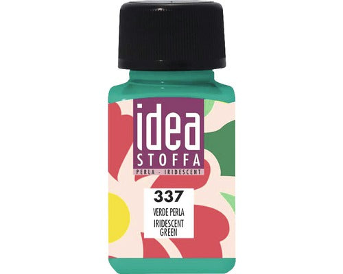 FABRIC PAINT 60ML PEARL GREEN