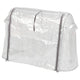 ASPAREN cover for planter, outdoor/transparent white, 83x51x31 cm