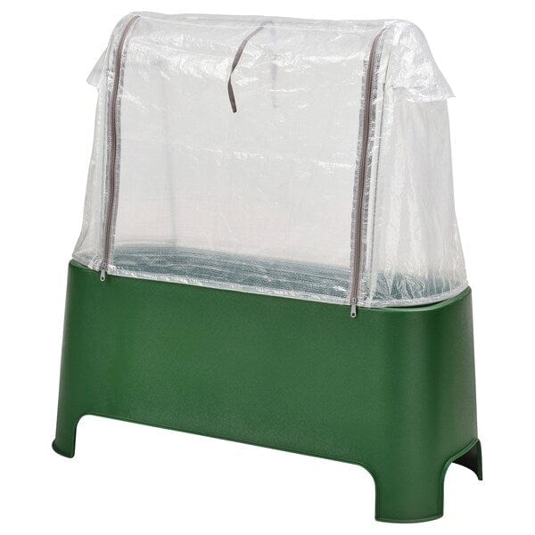 Ikea ASPAREN - Plant set, outdoor green/white transparent,89x38x91 cm