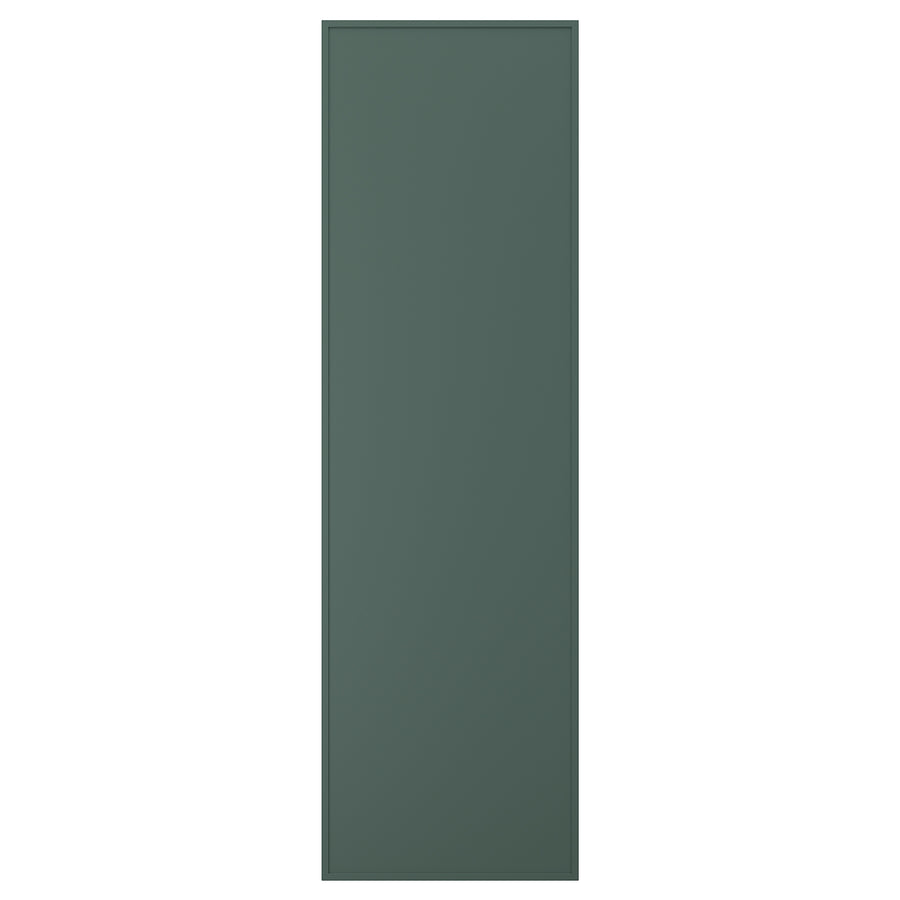 ASPUDDEN door, dark grey-green, 60x200 cm