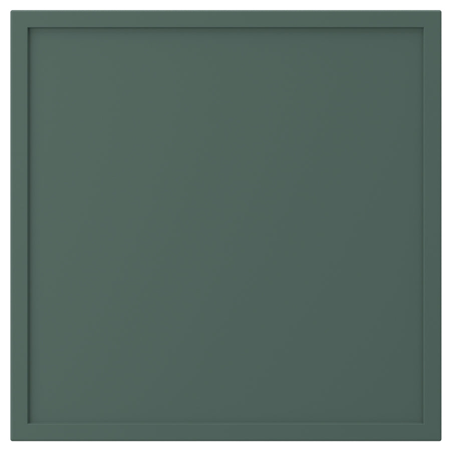 ASPUDDEN door, dark grey-green, 40x40 cm