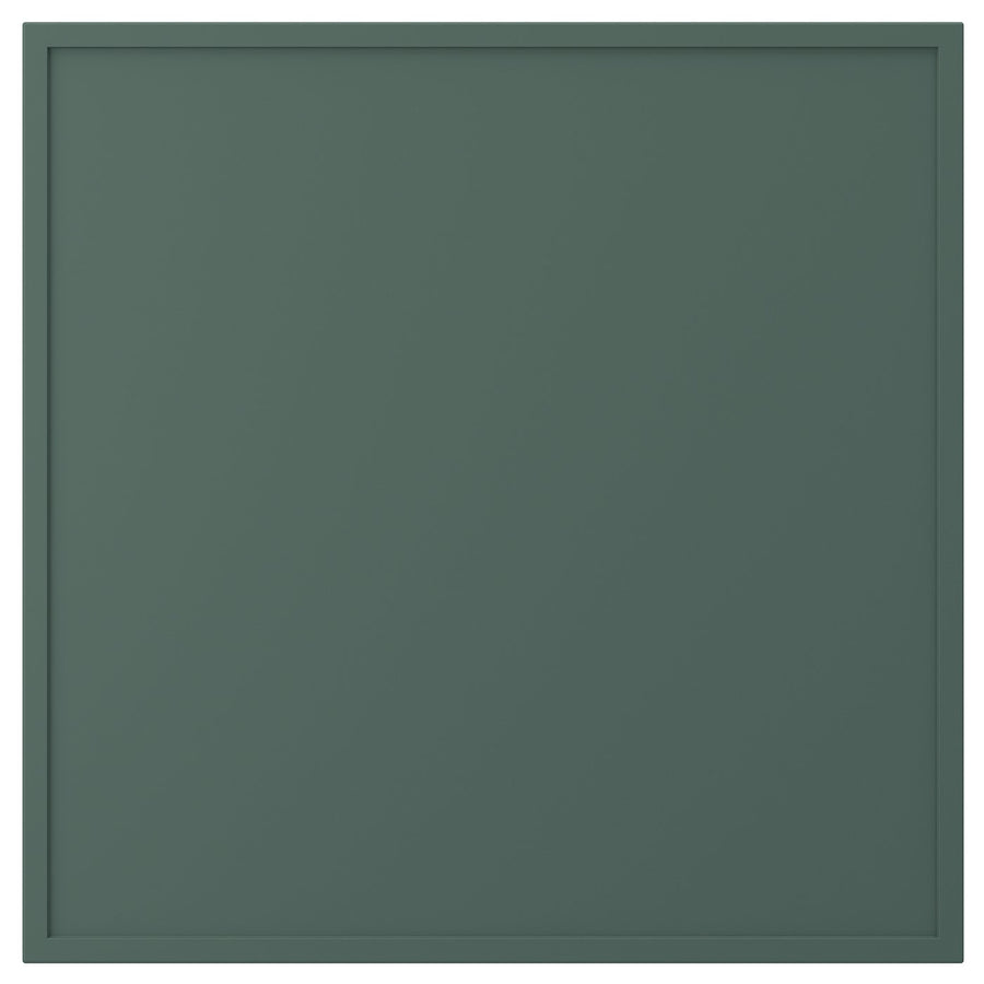 ASPUDDEN door, dark grey-green, 60x60 cm