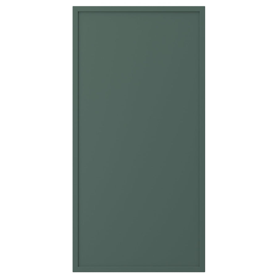 ASPUDDEN door, dark grey-green, 40x80 cm