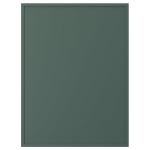 ASPUDDEN door, dark grey-green, 60x80 cm