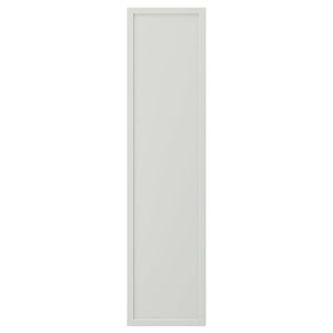 ASPUDDEN door, light grey, 20x80 cm