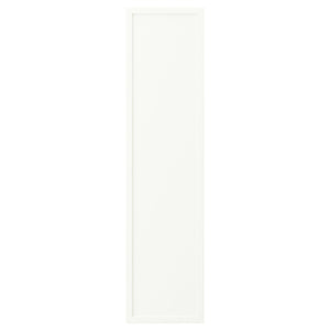 ASPUDDEN door, matt white, 20x80 cm