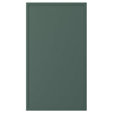 ASPUDDEN front for dishwasher, dark grey-green, 45x80 cm