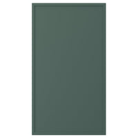ASPUDDEN front for dishwasher, dark grey-green, 45x80 cm