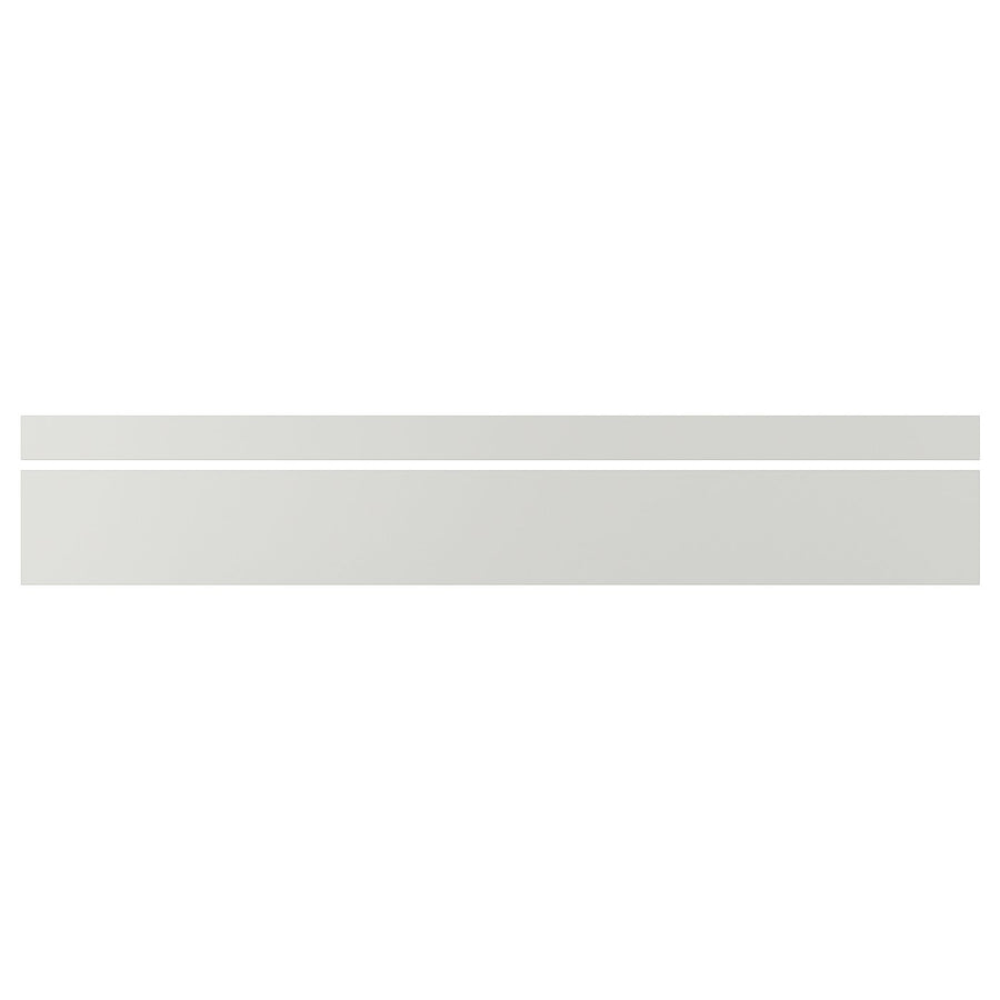 ASPUDDEN cover panel for lighting, light grey, 221 cm